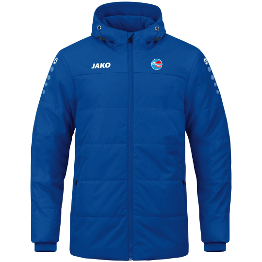 JAKO Coachjacke Team gefüttert mit Kapuze